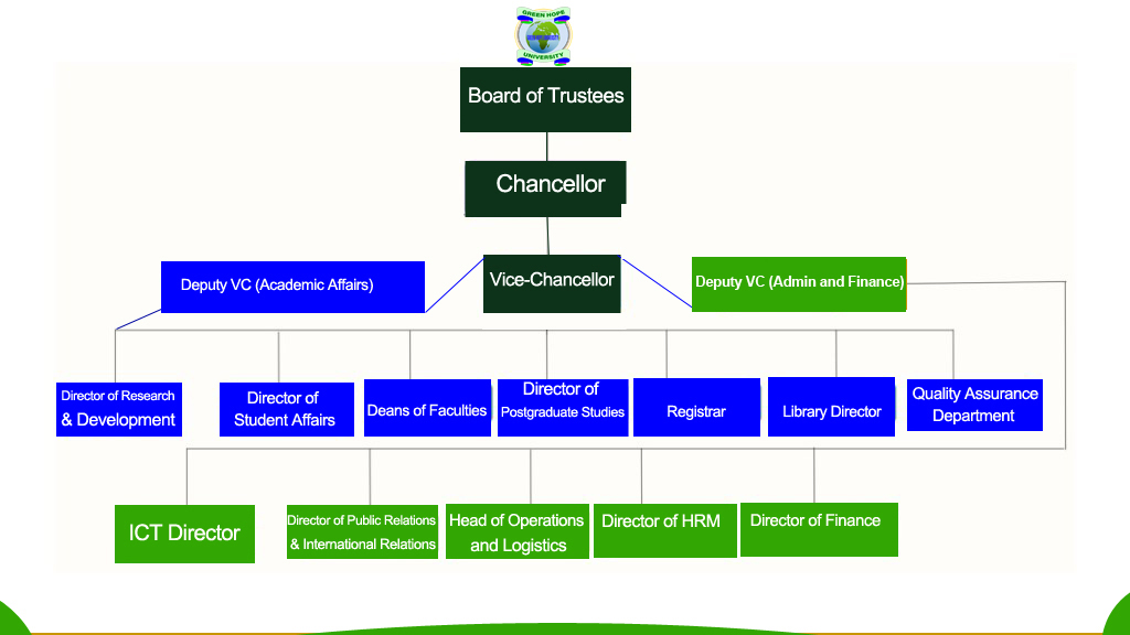 management structure ghu