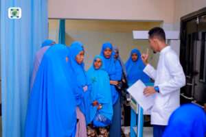 Ardayda Jaamacadda Green Hope University, gaar ahaan kuwa ka tirsan Qeybta Nursing